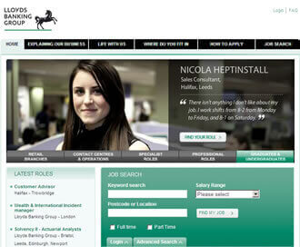 View Lloyds Banking Group - Careers website